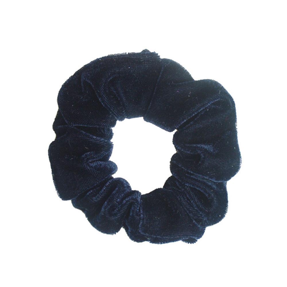 1Pc Women Elastic Hair Ring Winter Soft Velvet Rubber Bands Hair Bands Girls Sweet Solid Color Hair Accessories Ponytail Holder