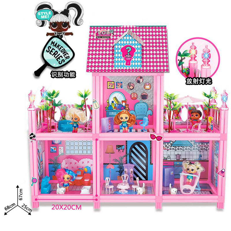 LOL Surprise Original House with 85+ Surprises! Christmas Gift for Children Play House Toy for Girl