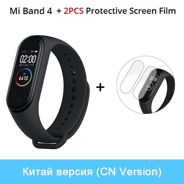 Xiaomi Mi Band 4 Original 2019 Newest Music Smart Miband 4 Bracelet Heart Rate Fitness 135mAh Color Screen Bluetooth 5.0