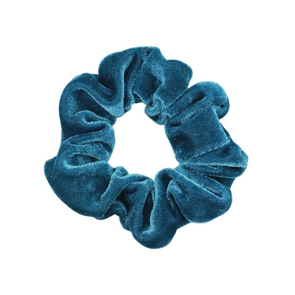 1Pc Women Elastic Hair Ring Winter Soft Velvet Rubber Bands Hair Bands Girls Sweet Solid Color Hair Accessories Ponytail Holder