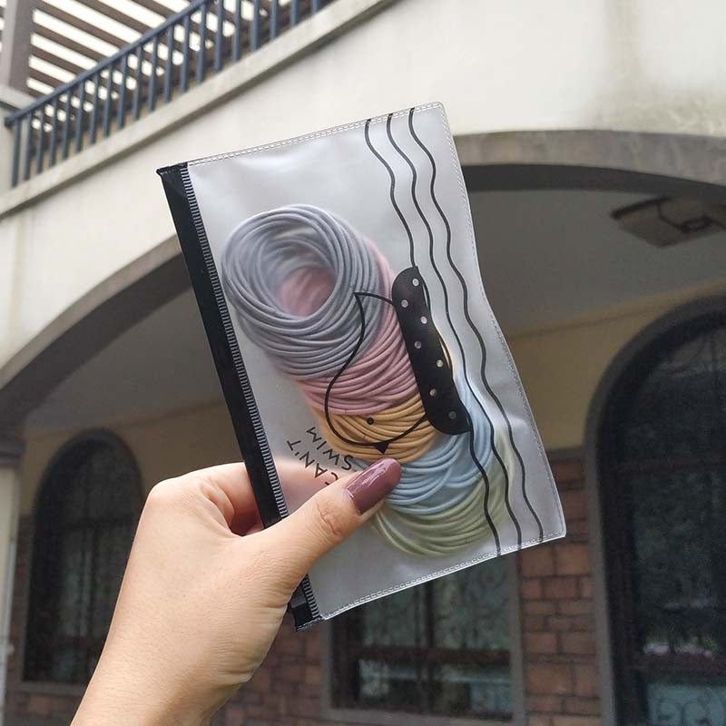 100pcs/bag  Hair Accessories women Rubber bands Scrunchie Elastic Hair Bands Girls Headband decorations ties Gum for hair