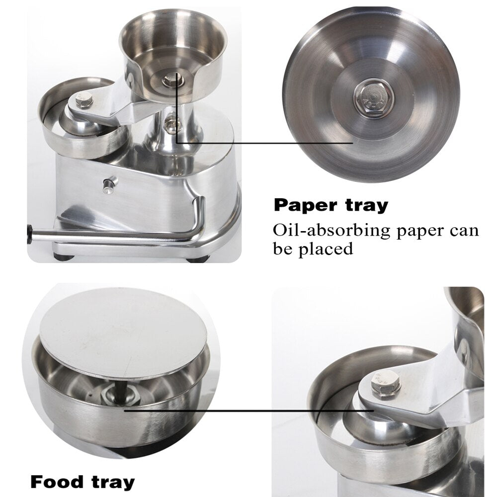 100mm-130mm Manual Hamburger Press Burger Forming Machine Round Meat Shaping Aluminum Machine Forming Burger Patty Makers