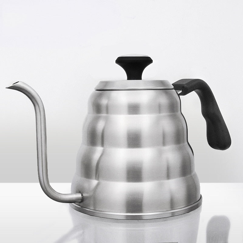 Stainless Steel Hario Coffee Drip Gooseneck Kettle Pot Teapot Kettle Tea Maker Hight Quality Bottle Kitchen Accessory 1000ML