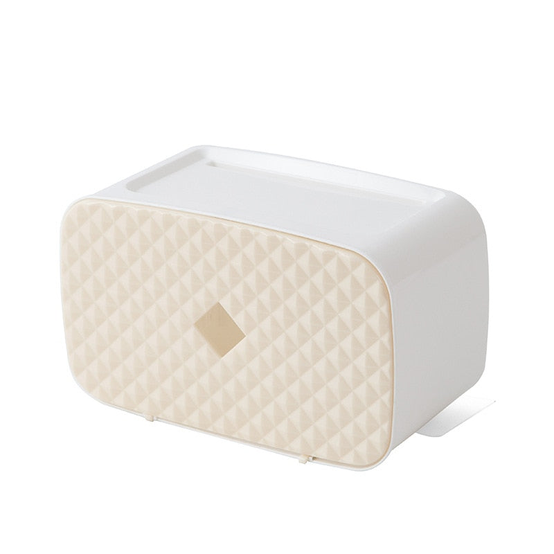 ONEUP Portable Toilet Paper Holder Plastic Waterproof Paper Dispenser For Toilet Home Storage Box Bathroom Accessories