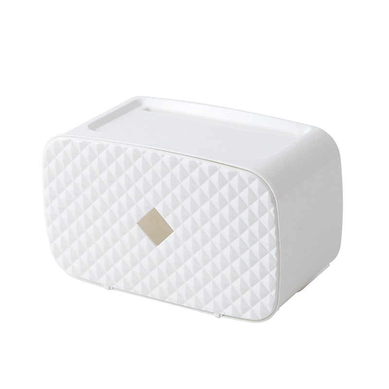 ONEUP Portable Toilet Paper Holder Plastic Waterproof Paper Dispenser For Toilet Home Storage Box Bathroom Accessories