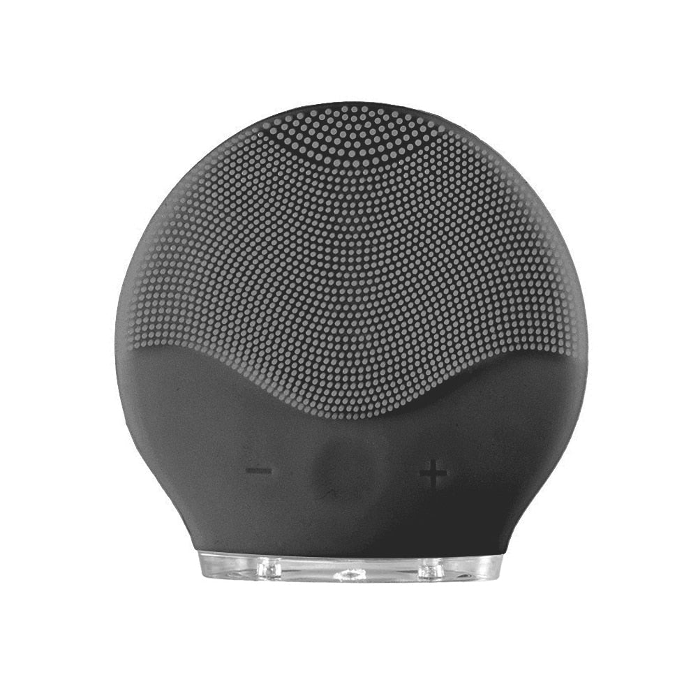 Professional Ultrasonic Vibration Electric Facial Cleansing Face Washing Brush Skin Blackhead Remover Pore Cleaner Face Massage