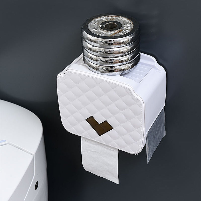 ONEUP Portable Toilet Paper Holder Plastic Waterproof Paper Dispenser For Toilet Home Storage Box Bathroom Accessories