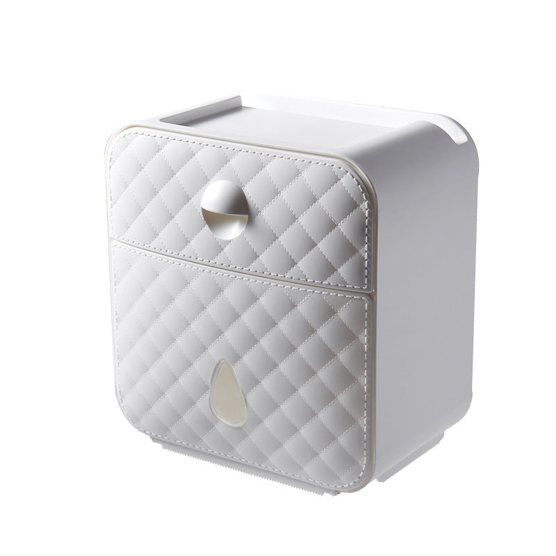 ONEUP Portable Toilet Paper Holder Plastic Waterproof Paper Dispenser For Toilet Home Storage Box Bathroom Accessories