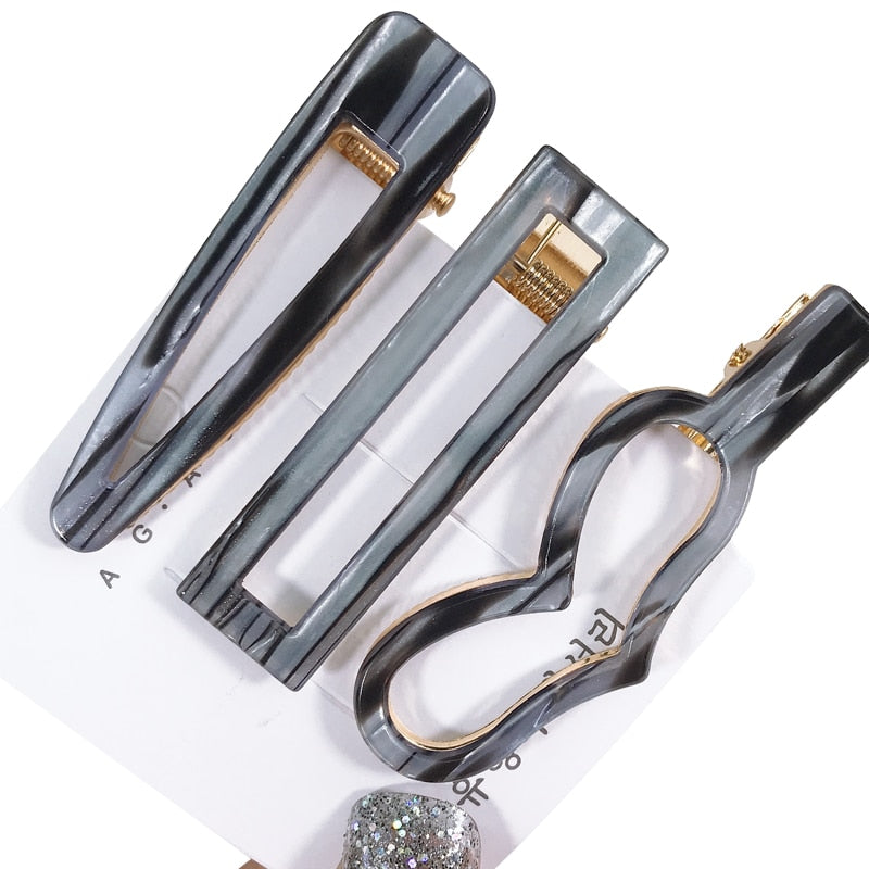 1Set Popular Pearl Hair Clips Fashionable Woman Summer Hair accessories Hairpins BB Clip Styling Tools Barrettes Headwear