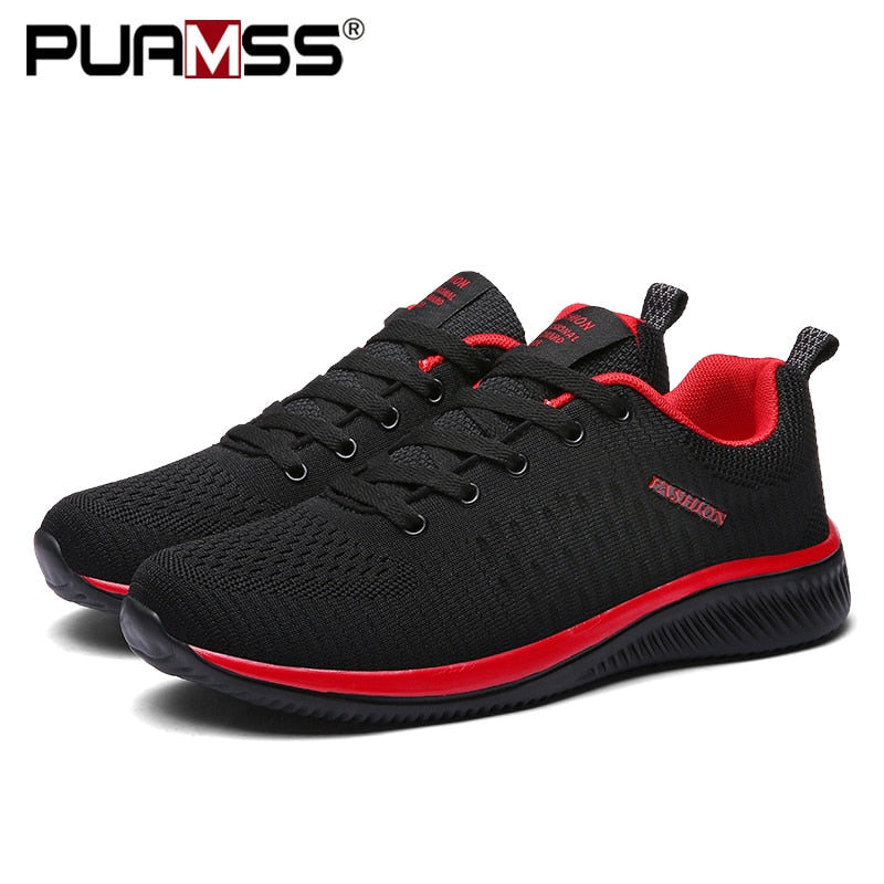 New Mesh Men Casual Shoes Lac-up Men Shoes Lightweight Comfortable Breathable Walking Sneakers Tenis masculino Zapatillas Hombre