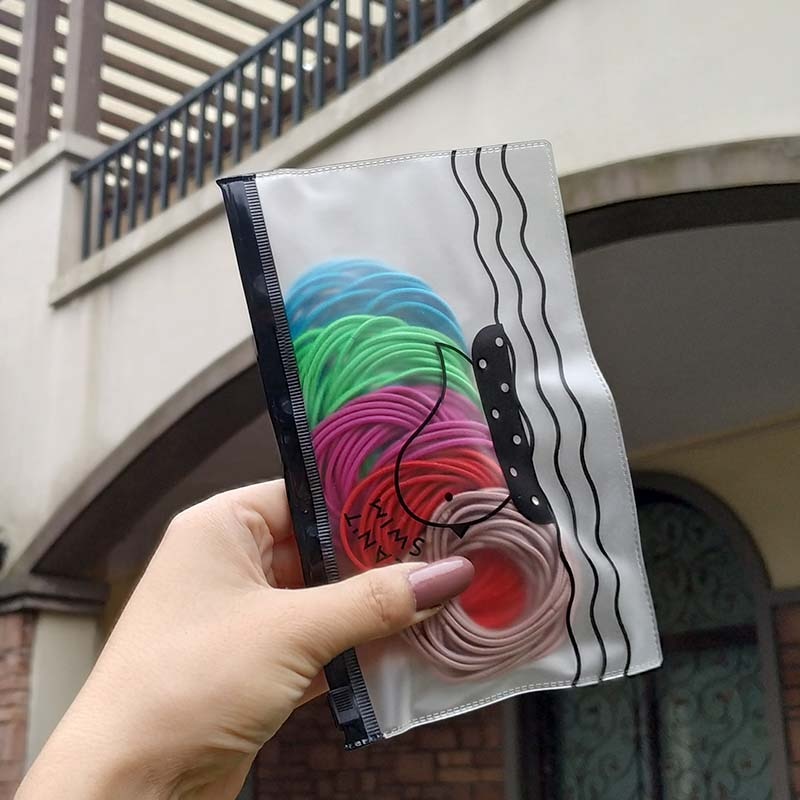 100pcs/bag  Hair Accessories women Rubber bands Scrunchie Elastic Hair Bands Girls Headband decorations ties Gum for hair