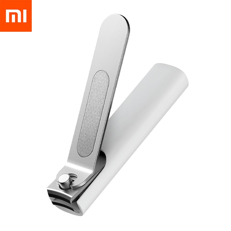 Xiaomi Mijia Stainless Steel Nail Clippers With Anti-splash cover Trimmer Pedicure Care Nail Clippers Professional File