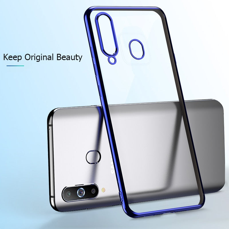 3D Laser Case for Samsung Galaxy A20e A20 A10 A30 A40 A50 A70 M20 A7 2018 A10S A20S A30S A50S A70s Bumper Silicone Plating Cover