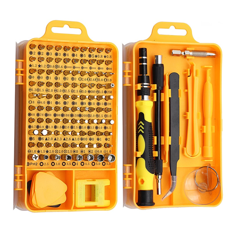 115/25 in 1 Screwdriver Set Mini Precision Screwdriver Multi Computer PC Mobile Phone Device Repair INSULATED Hand Home Tools