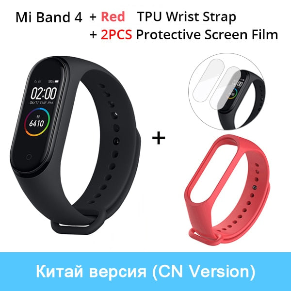 Xiaomi Mi Band 4 Original 2019 Newest Music Smart Miband 4 Bracelet Heart Rate Fitness 135mAh Color Screen Bluetooth 5.0