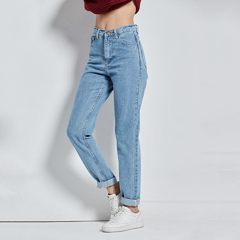 2019 Harem Pants Vintage High Waist Jeans Woman Boyfriends Women's Jeans Full Length Mom Jeans Cowboy Denim Pants Vaqueros Mujer
