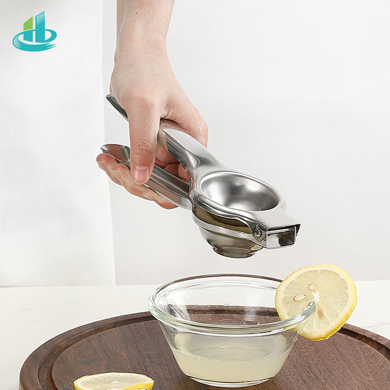 Practical Kitchen Tools Lemon Squeezer Stainless Steel Orange Juicer Fruit Juice Reamers Fast Handle Press Multifunctional Tool