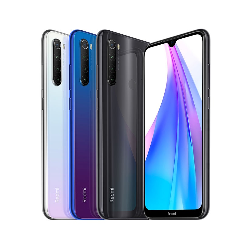 Global Version Xiaomi Redmi Note 8T 4GB RAM 64GB ROM NFC Mobile Phone 48MP Quad Rear Camera Snapdragon 665 Octa Core 4000mAh