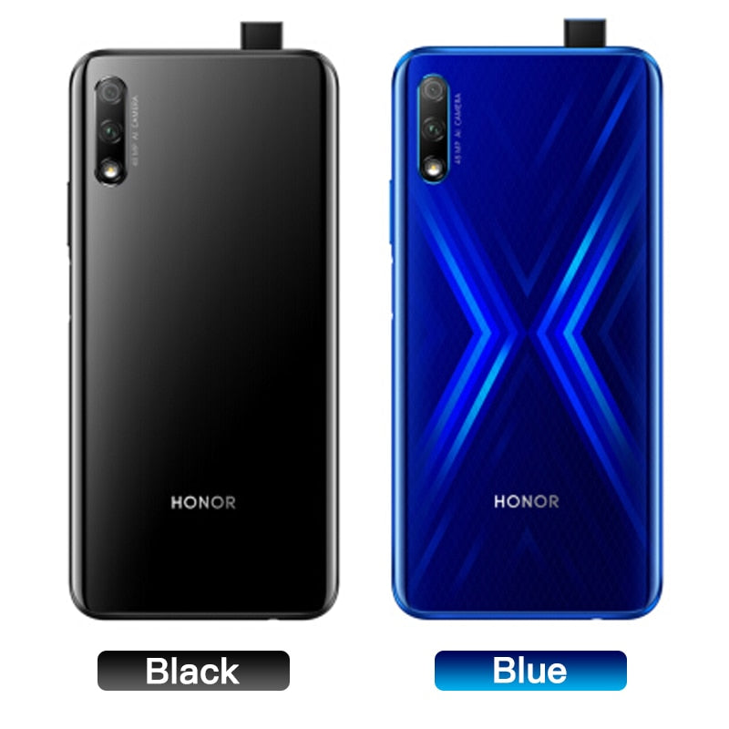 Honor 9x Smart Phone Kirin 810 Octa Core 6.59 inch Lifting Full Screen 48MP Dual Cameras 4000mAh GPU Turbo Mobile Phone