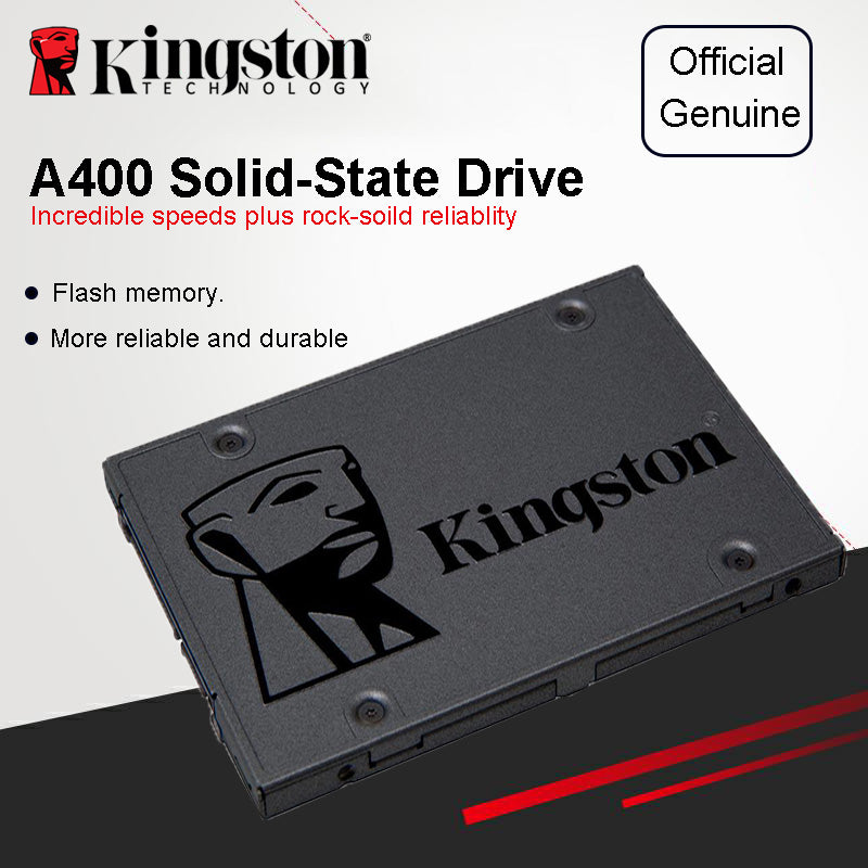 Kingston A400 SSD Internal Solid State Drive 120GB 240GB 480GB 2.5 inch SATA III HDD Hard Disk HD SSD Notebook PC 960GB
