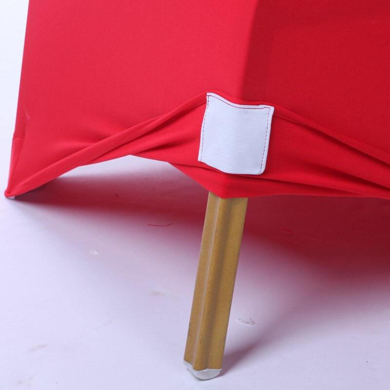 20 50 100 PCS Stretch Elastic Universal White Spandex Wedding Chair Covers for Weddings Party Banquet Hotel Polyester Fabric