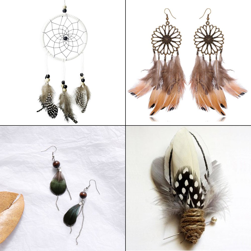 10-500pcs High Quality Beautiful Natural Peacock Feather Pheasant Feather Plume Jewelry Christmas Holiday Decoration Optional