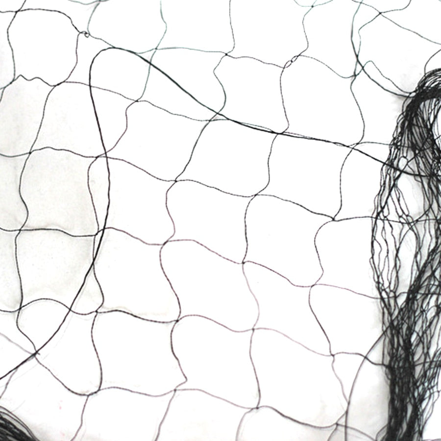 Premium Quality 20x5M 15mm Anti wind Anti Bird Net Polyester 110D/2 Knotted Mist Net 2pcs