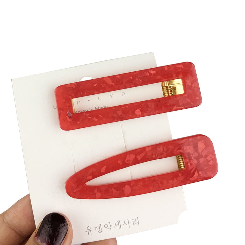 1Set Popular Pearl Hair Clips Fashionable Woman Summer Hair accessories Hairpins BB Clip Styling Tools Barrettes Headwear