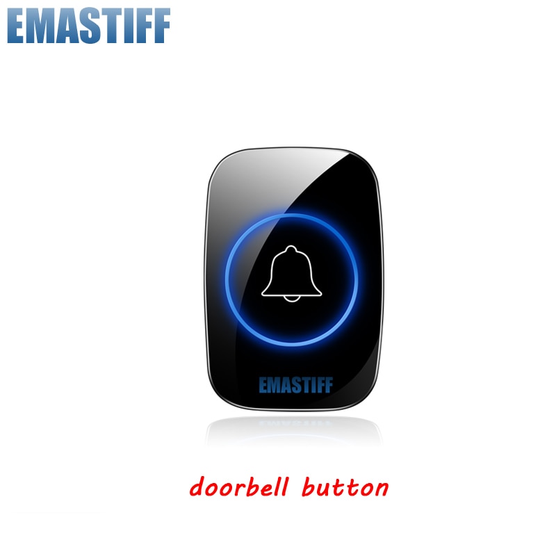 New Home Welcome Doorbell  Intelligent Wireless Doorbell Waterproof 300M Remote EU AU UK US Plug smart Door Bell Chime
