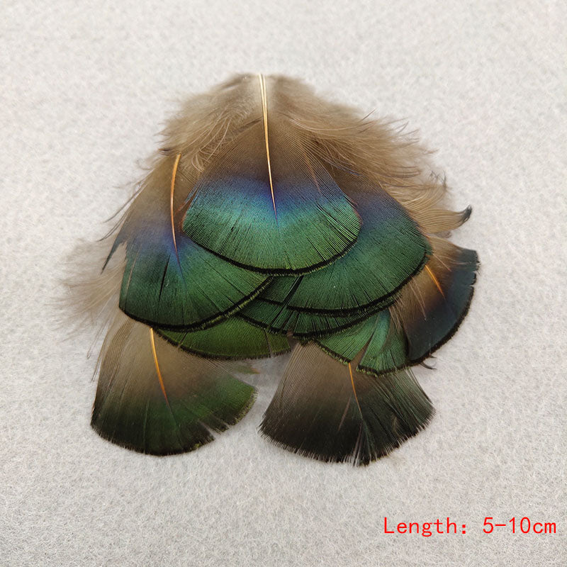 10-500pcs High Quality Beautiful Natural Peacock Feather Pheasant Feather Plume Jewelry Christmas Holiday Decoration Optional