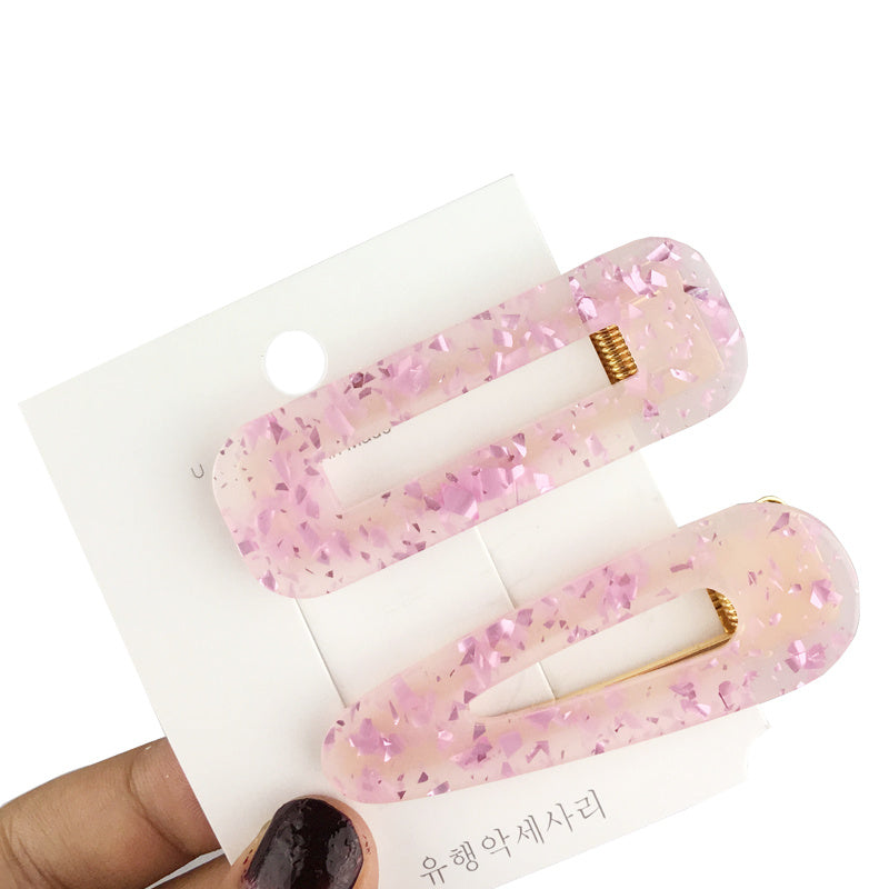 1Set Popular Pearl Hair Clips Fashionable Woman Summer Hair accessories Hairpins BB Clip Styling Tools Barrettes Headwear