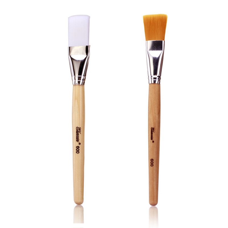 Multi-Function Soft Hair Wooden Handle Mask Brushes Foundation Brush Face Mud Mixing Brush Cosmetic Make up Brushes Tools