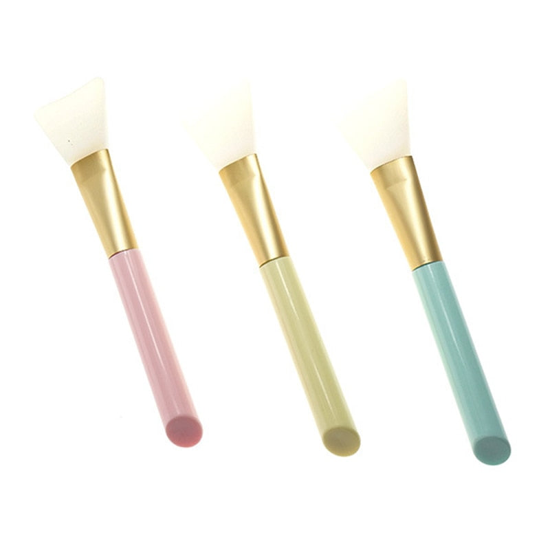 Multi-Function Soft Hair Wooden Handle Mask Brushes Foundation Brush Face Mud Mixing Brush Cosmetic Make up Brushes Tools