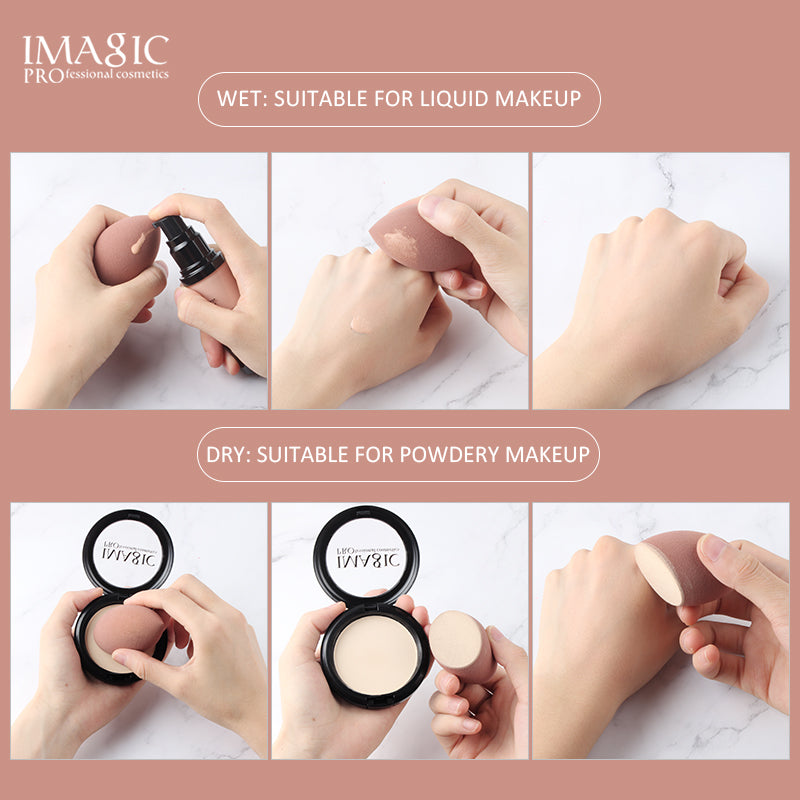 IMAGIC Makeup Foundation Sponge Makeup Cosmetic puff Powder Smooth Beauty Cosmetic make up sponge Puff