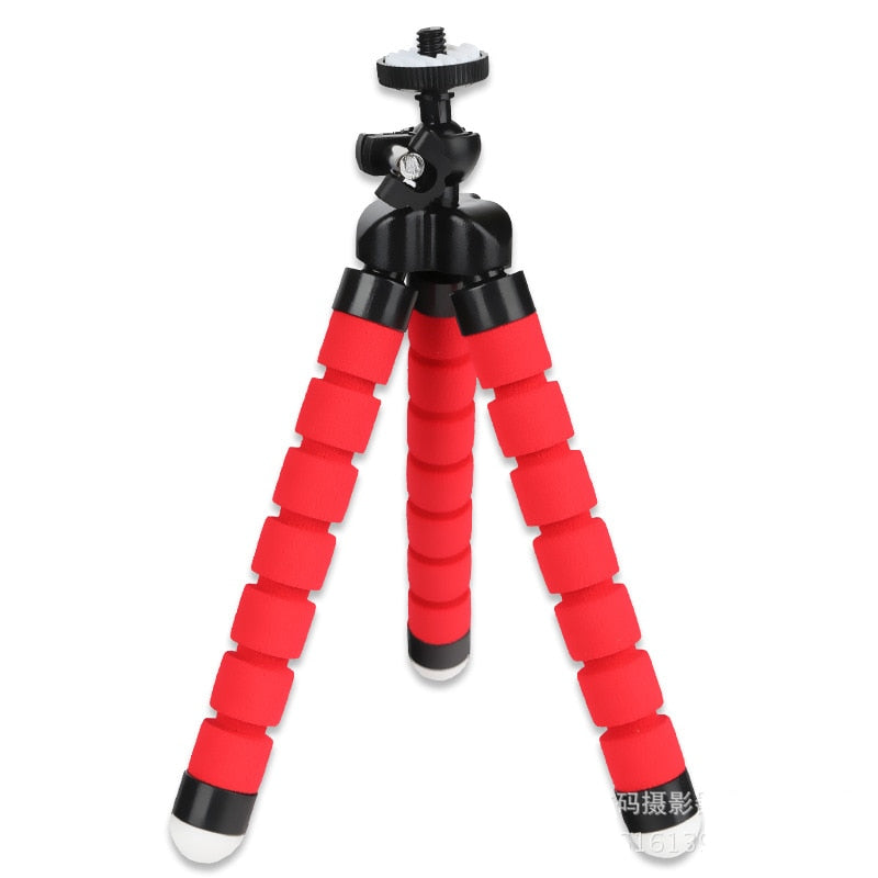 Tripod for Phone Flexible Sponge Octopus Mini Tripod for IPhone Mini Camera Tripod Phone Holder Clip Stand