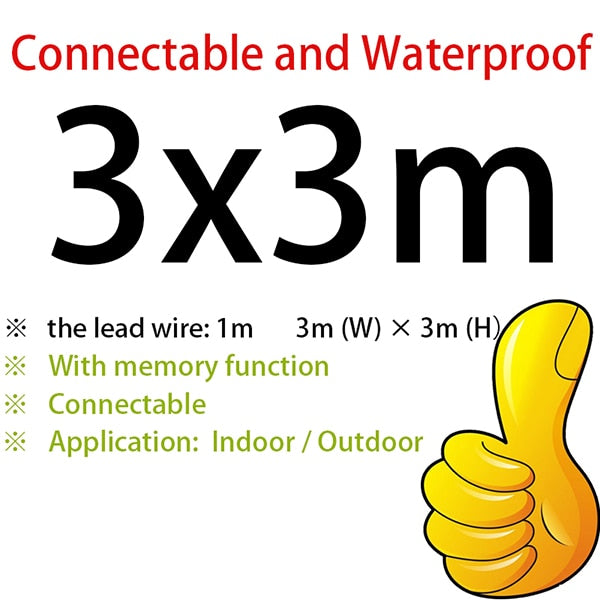 3x2/4x2/6x3m led wedding fairy string light christmas light 300 led fairy light garland for garden party curtain decoration