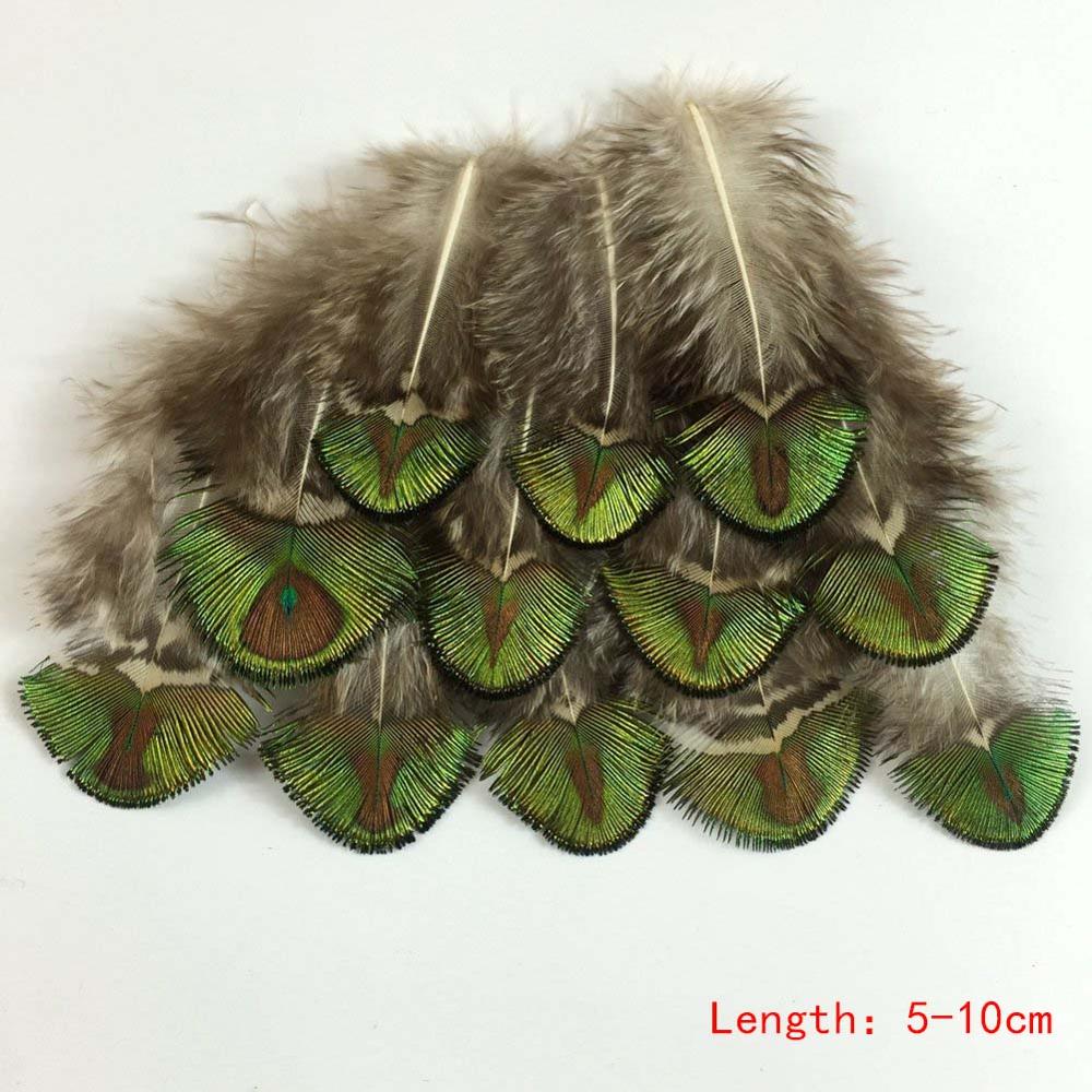 10-500pcs High Quality Beautiful Natural Peacock Feather Pheasant Feather Plume Jewelry Christmas Holiday Decoration Optional