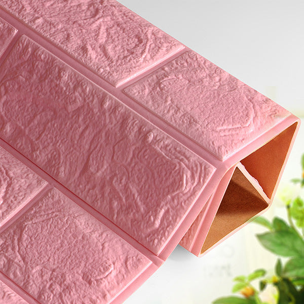 3D Wall Stickers Imitation Brick Bedroom Decor Waterproof Self-adhesive Wallpaper For Living Room Kitchen TV Backdrop Decor