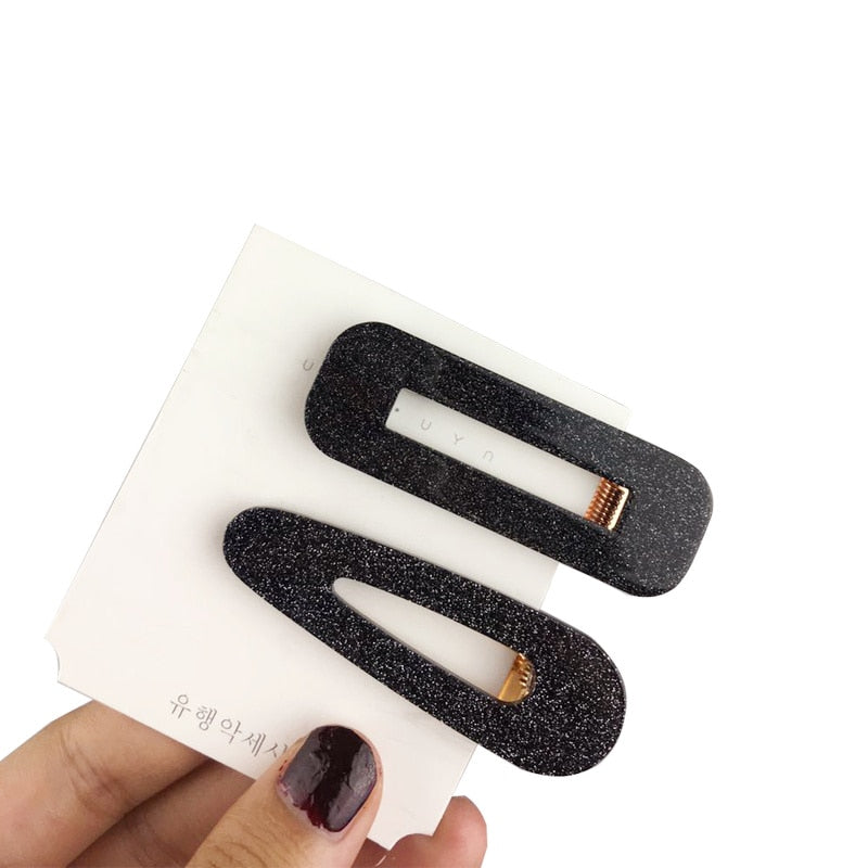 1Set Popular Pearl Hair Clips Fashionable Woman Summer Hair accessories Hairpins BB Clip Styling Tools Barrettes Headwear