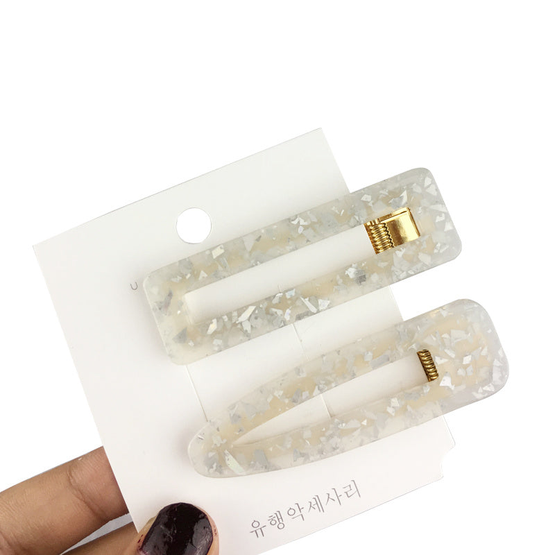 1Set Popular Pearl Hair Clips Fashionable Woman Summer Hair accessories Hairpins BB Clip Styling Tools Barrettes Headwear