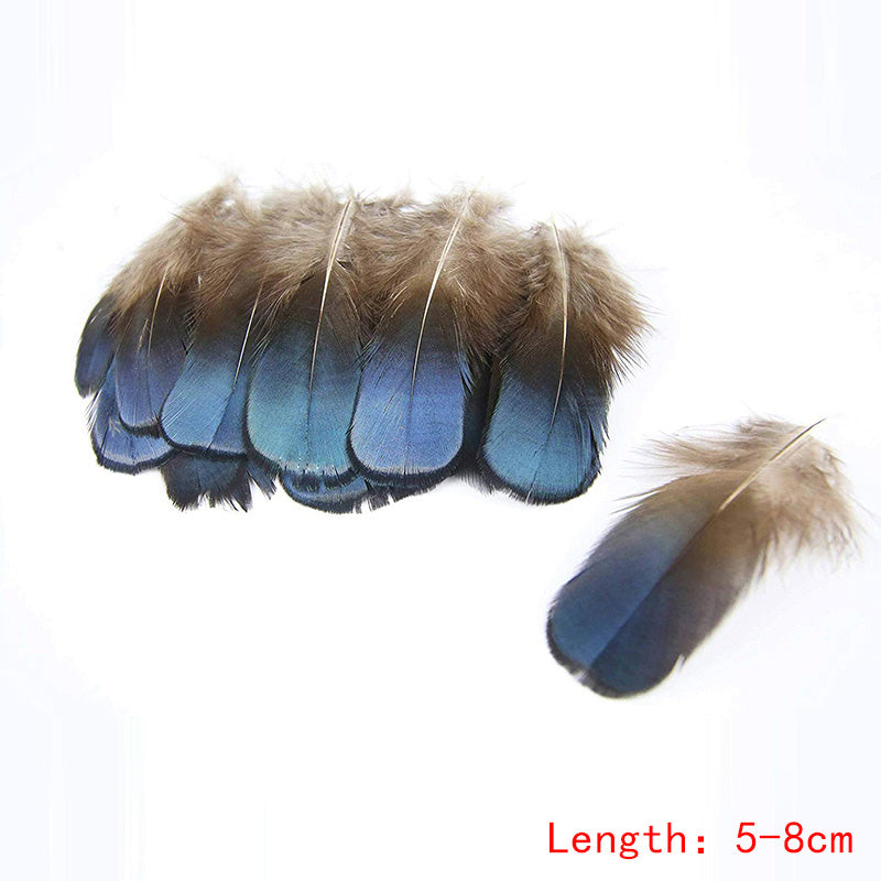 10-500pcs High Quality Beautiful Natural Peacock Feather Pheasant Feather Plume Jewelry Christmas Holiday Decoration Optional