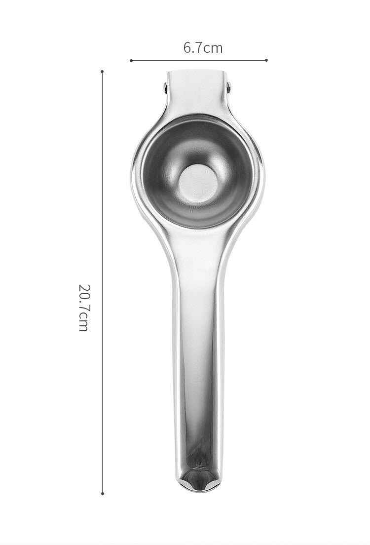 Practical Kitchen Tools Lemon Squeezer Stainless Steel Orange Juicer Fruit Juice Reamers Fast Handle Press Multifunctional Tool (HF0804)
