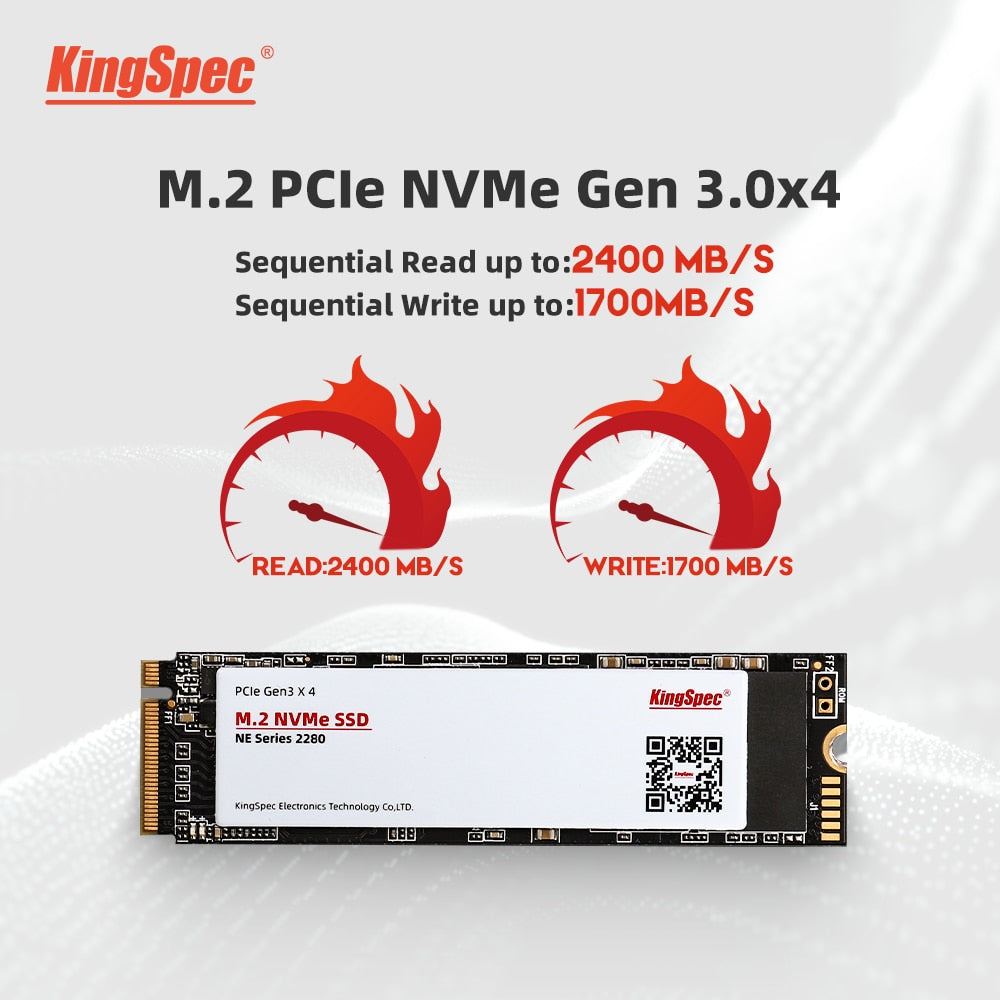 KingSpec M.2 ssd M2 240gb PCIe NVME 120GB 500GB 1TB Solid State Drive 2280 Internal Hard Disk hdd for Laptop Desktop MSI Asrock