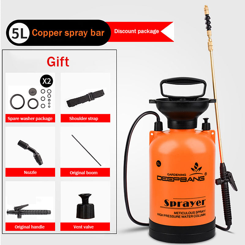 Hot Sale Garden Pressure Sprayer Irrigation Flower Plant Comes With Pressure Gauge Watering Can Pesticide Fertilizer Spray Tool