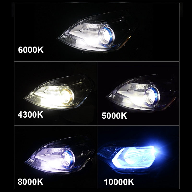 HLXG Mini Canbus lampada H4 H7 LED Car Headlight 12V 10000LM 4300K 6000K 8000K Lamp H3 H1 9005 HB3 9006 HB4 H8 H9 H11 light Bulb