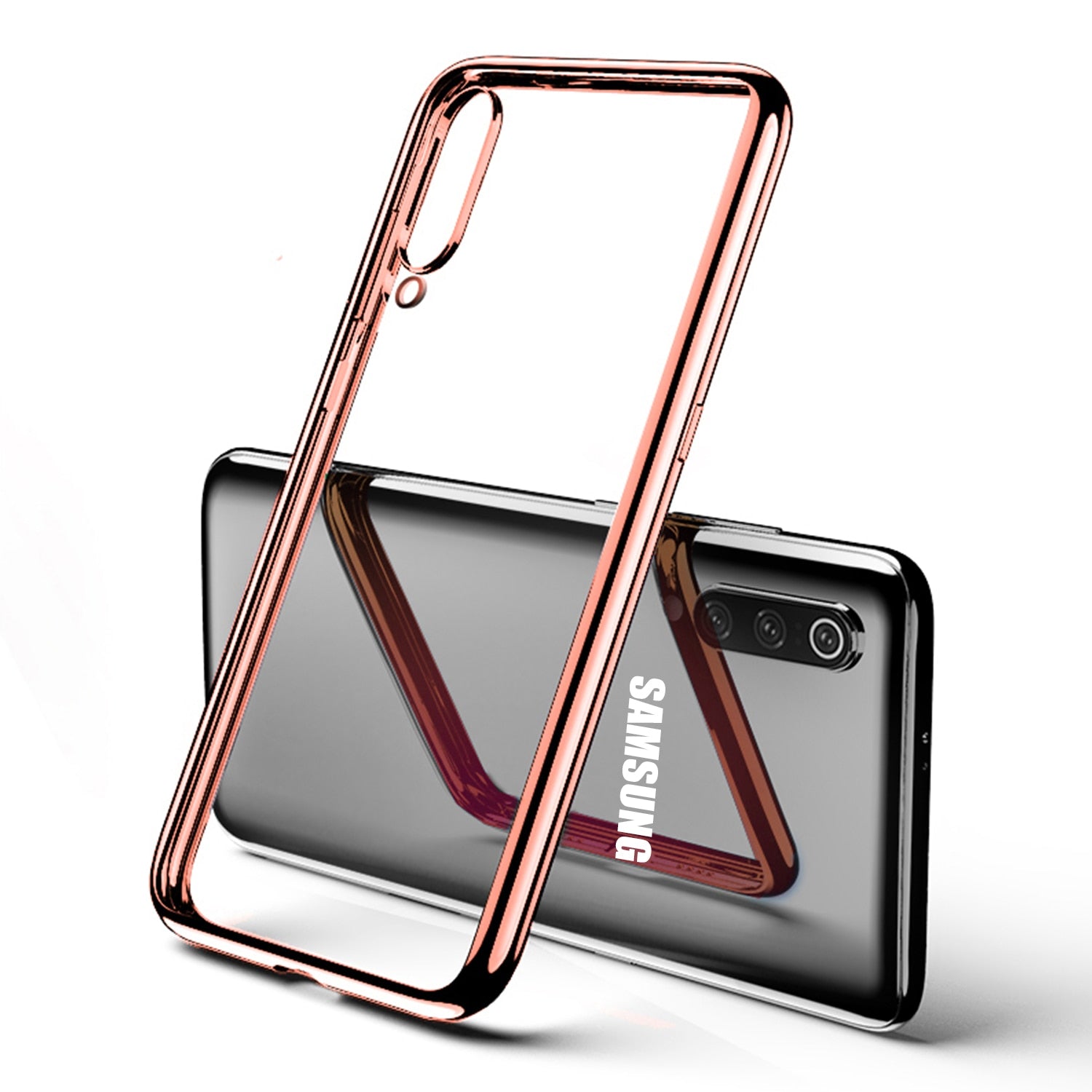 3D Laser Case for Samsung Galaxy A20e A20 A10 A30 A40 A50 A70 M20 A7 2018 A10S A20S A30S A50S A70s Bumper Silicone Plating Cover