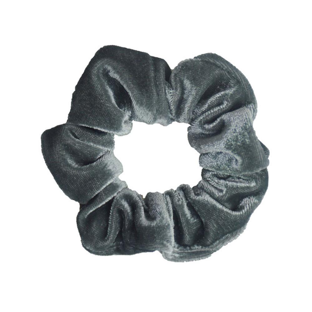 1Pc Women Elastic Hair Ring Winter Soft Velvet Rubber Bands Hair Bands Girls Sweet Solid Color Hair Accessories Ponytail Holder
