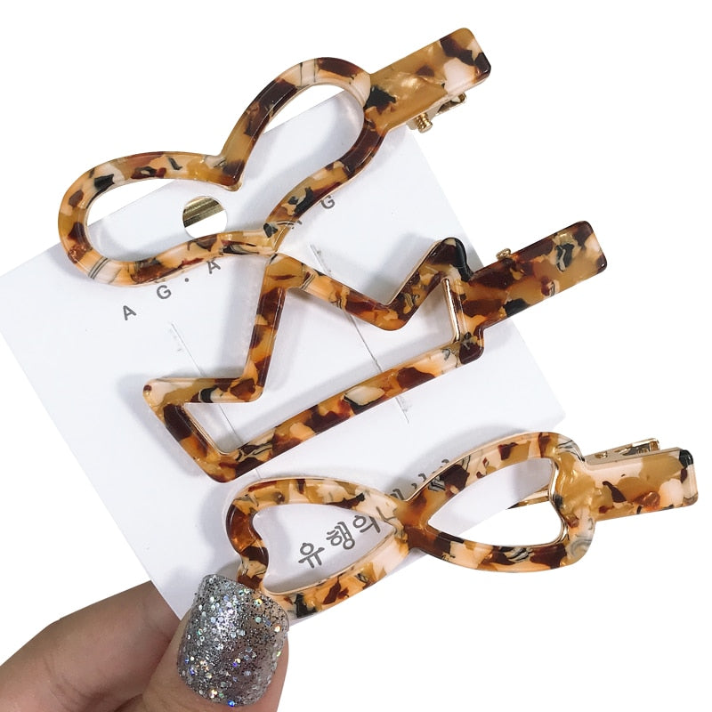 1Set Popular Pearl Hair Clips Fashionable Woman Summer Hair accessories Hairpins BB Clip Styling Tools Barrettes Headwear