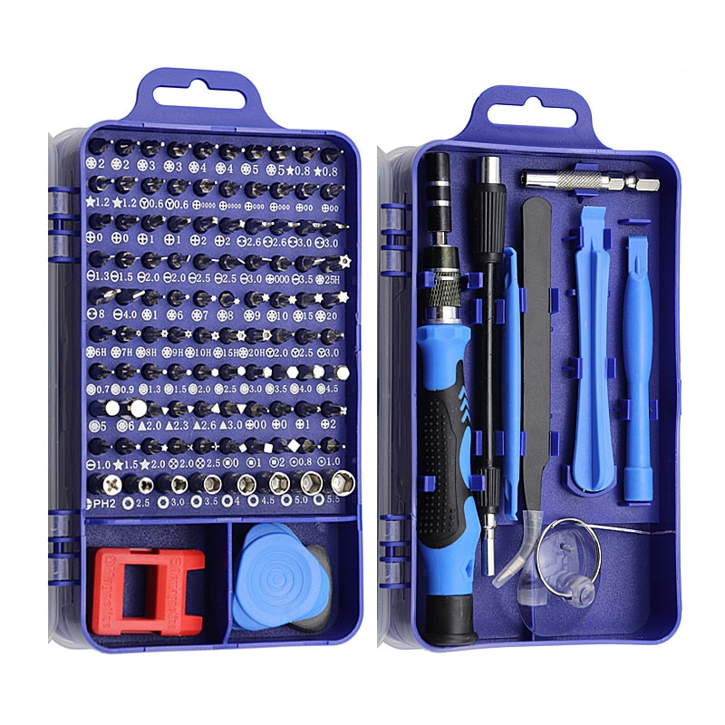 115/25 in 1 Screwdriver Set Mini Precision Screwdriver Multi Computer PC Mobile Phone Device Repair INSULATED Hand Home Tools