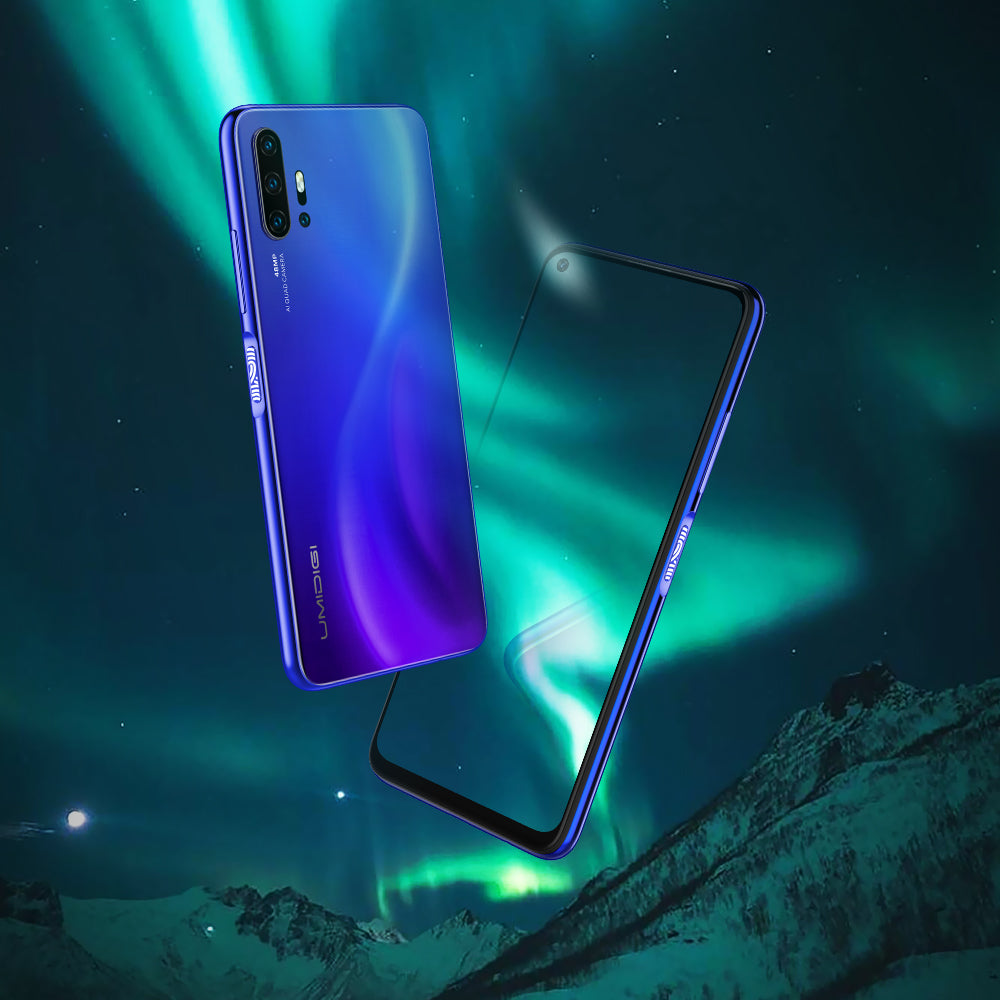 Pre-sale UMIDIGI F2 Android 10 Global Version 6.53"FHD+6GB 128GB 48MP AI Quad Camera 32MP Selfie Helio P70 Cellphone 5150mAh NFC